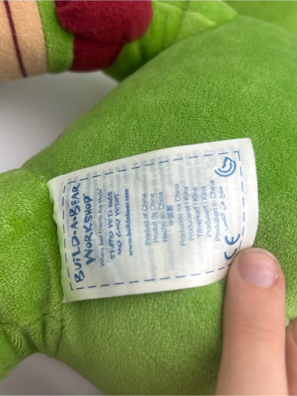 Build-A-Bear Leonardo Plush - Green with Blue Mask